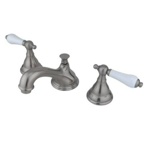 Kingston Brass Royale Two Handle 8 to 16 Widespread Lavatory Faucet with Brass P