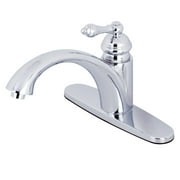 Kingston Brass KS6571ALLS Single-Handle Kitchen Faucet, Polished Chrome