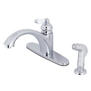 Kingston Brass KS6571PLSP Single-Handle Kitchen Faucet, Polished Chrome
