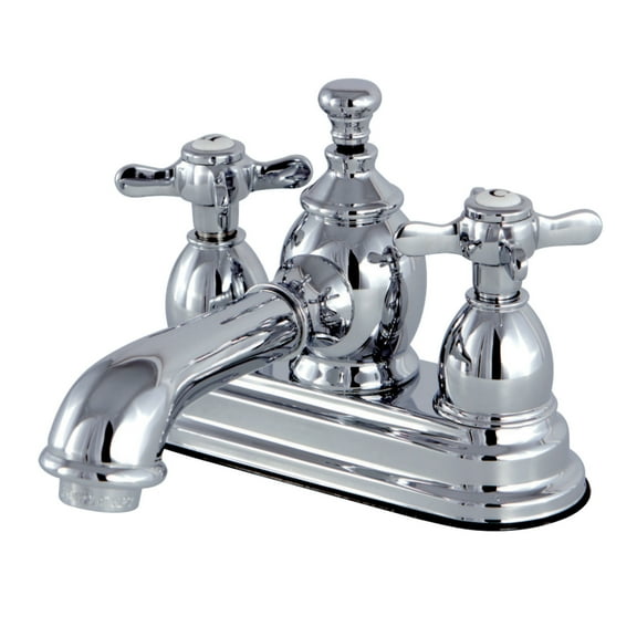 Kingston Brass KS7001BEX 4 in. Centerset Bathroom Faucet, Polished Chrome