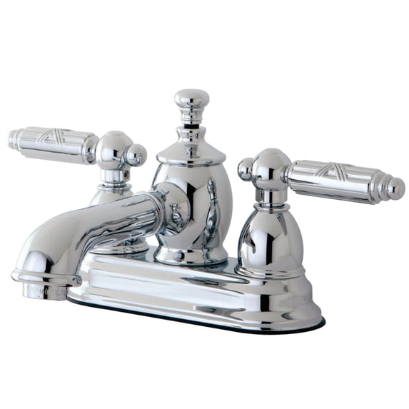Kingston Brass KS7001GL 4 in. Centerset Bathroom Faucet, Polished Chrome