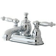 thumbnail image 1 of Kingston Brass KS7001TL Templeton 4 in. Centerset Bathroom Faucet, Polished Chrome, 1 of 3