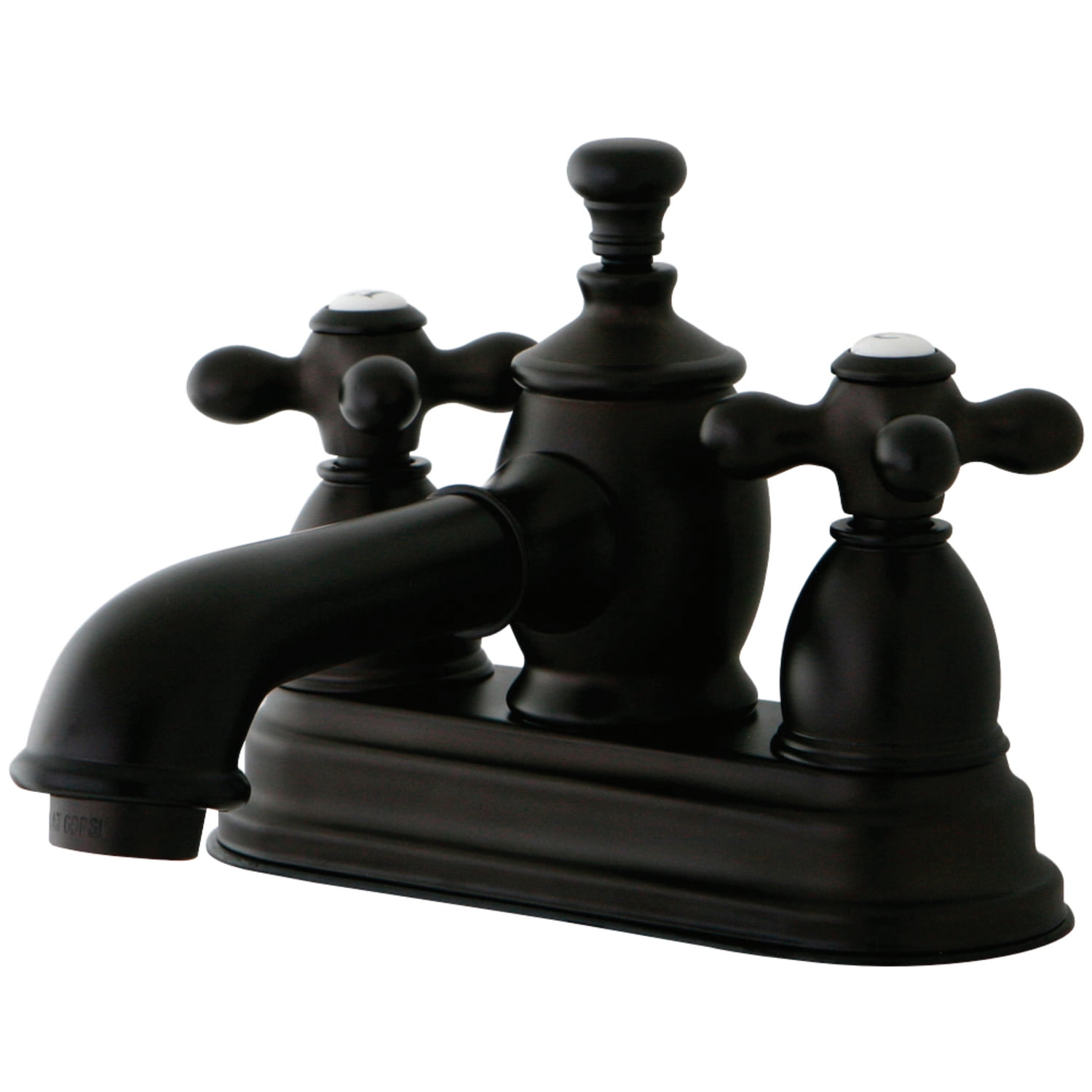 Kingston Brass KS7005AX 4 in. Centerset Bathroom Faucet, Oil Rubbed Bronze