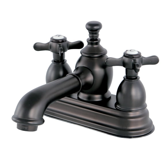 Kingston Brass KS7005BEX 4 in. Centerset Bathroom Faucet, Oil Rubbed Bronze