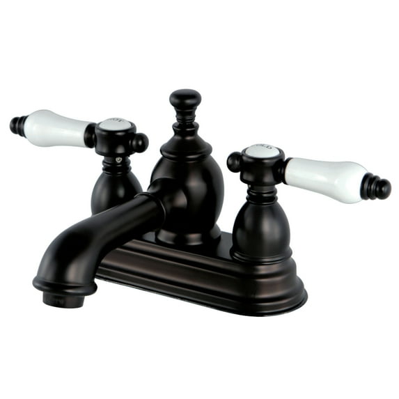 Kingston Brass KS7005BPL 4 in. Centerset Bathroom Faucet, Oil Rubbed Bronze