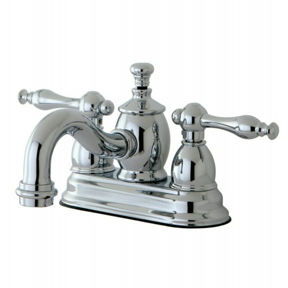 Kingston Brass KS7101NL 4 in. Centerset Bathroom Faucet, Polished Chrome