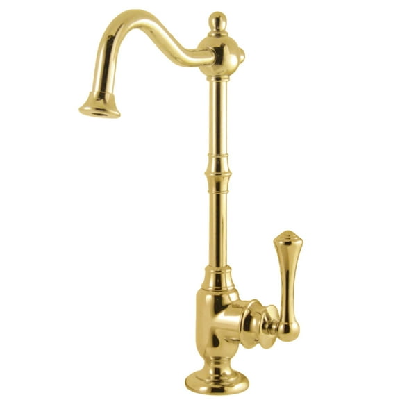 Kingston Brass Vintage KS7392BL Single Handle Water Filtration Faucet, Polished Brass Vintage