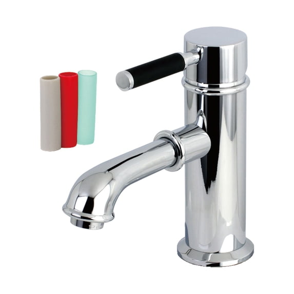 Kingston Brass KS7411DKL Kaiser Single-Handle Bathroom Faucet, Polished Chrome