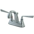 thumbnail image 1 of Kingston Brass Silver Sage Two Handle 4" Centerset Standard Mount Lavatory Faucet with Brass Pop-up, 1 of 2