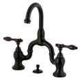 thumbnail image 1 of Kingston Brass KS7995TAL Bridge Standard Mount Bathroom Faucet, Oil Rubbed Bronze, 1 of 2