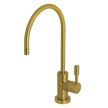 Kingston Brass KS8197DL Concord Single-Handle Water Filtration Faucet, Brushed Brass