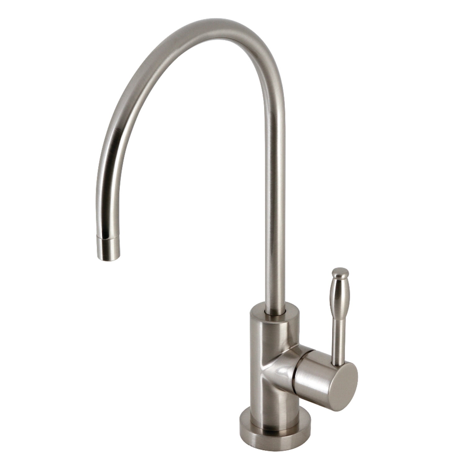 Brushed Nickel Single-Handle Water Filtration Faucet