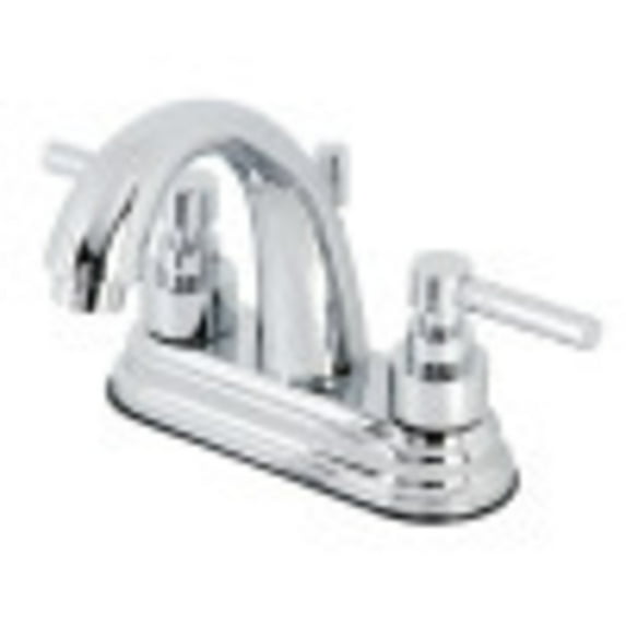 Kingston Brass KS8611EL 4 in. Centerset Bathroom Faucet, Polished Chrome