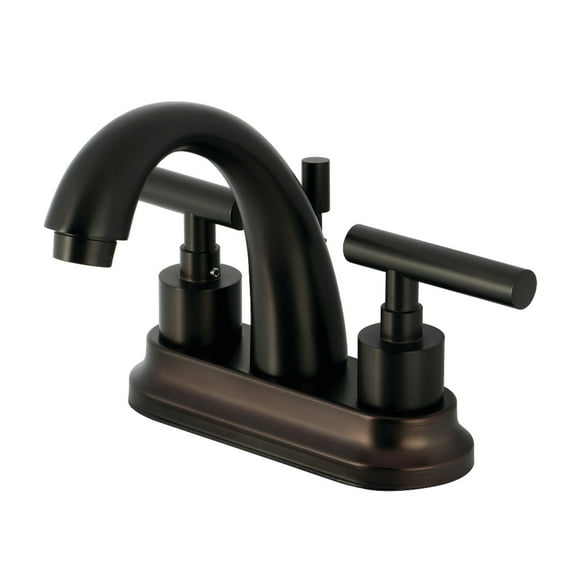 Kingston Brass KS8615CML 4 in. Centerset Bathroom Faucet, Oil Rubbed Bronze