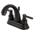thumbnail image 1 of Kingston Brass KS8615EL 4 in. Centerset Bathroom Faucet, Oil Rubbed Bronze, 1 of 5