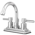 thumbnail image 1 of Kingston Brass KS8661DL Concord 4 in. Centerset Bathroom Faucet, Polished Chrome, 1 of 2