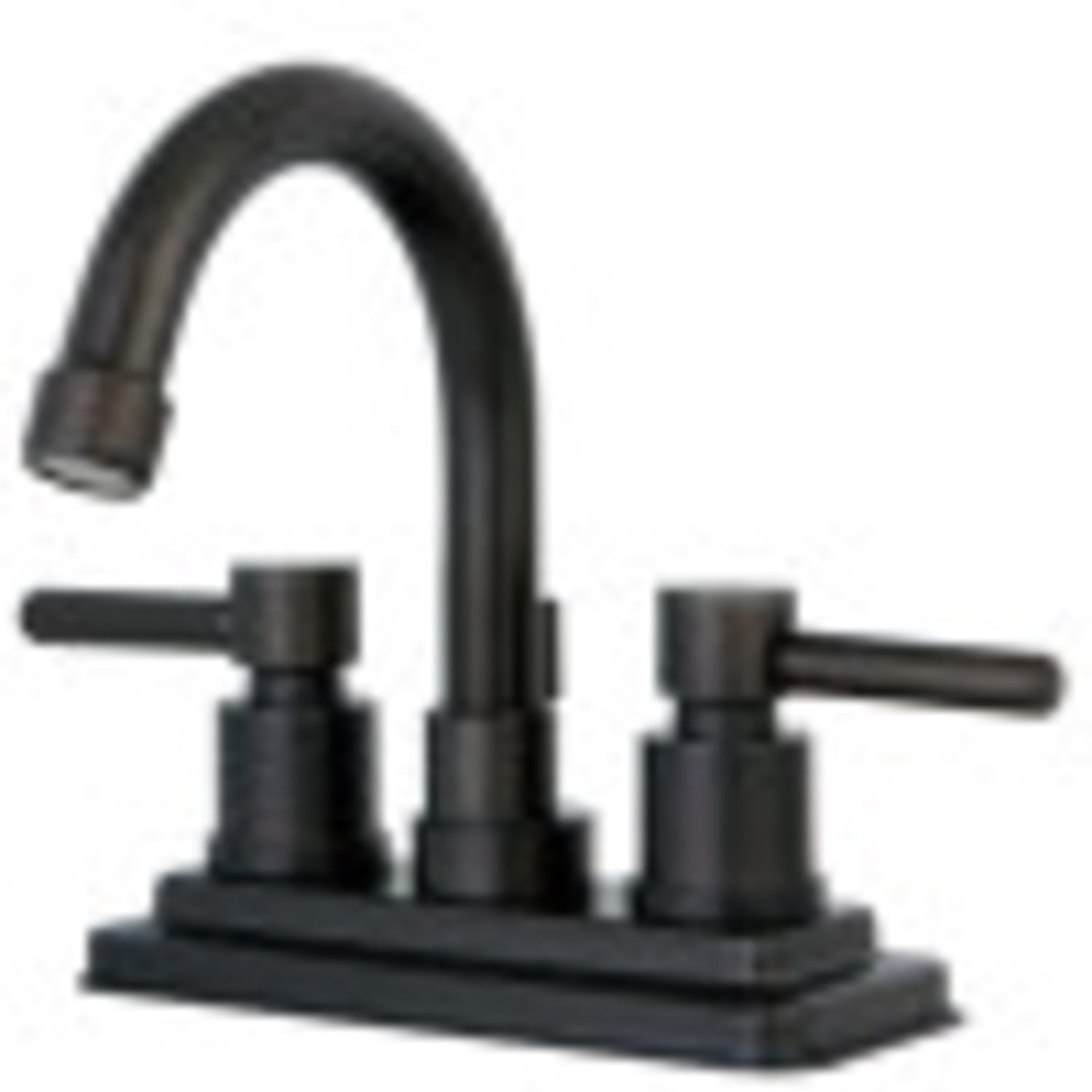 Kingston Brass KS8665DL Concord 4 in. Centerset Bathroom Faucet, Oil Rubbed Bronze