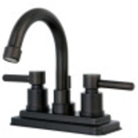 Kingston Brass KS8665DL Concord 4 in. Centerset Bathroom Faucet, Oil Rubbed Bronze