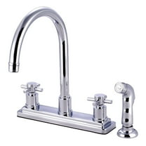 Kingston Brass KS8791DX Concord Centerset Kitchen Faucet, Polished Chrome