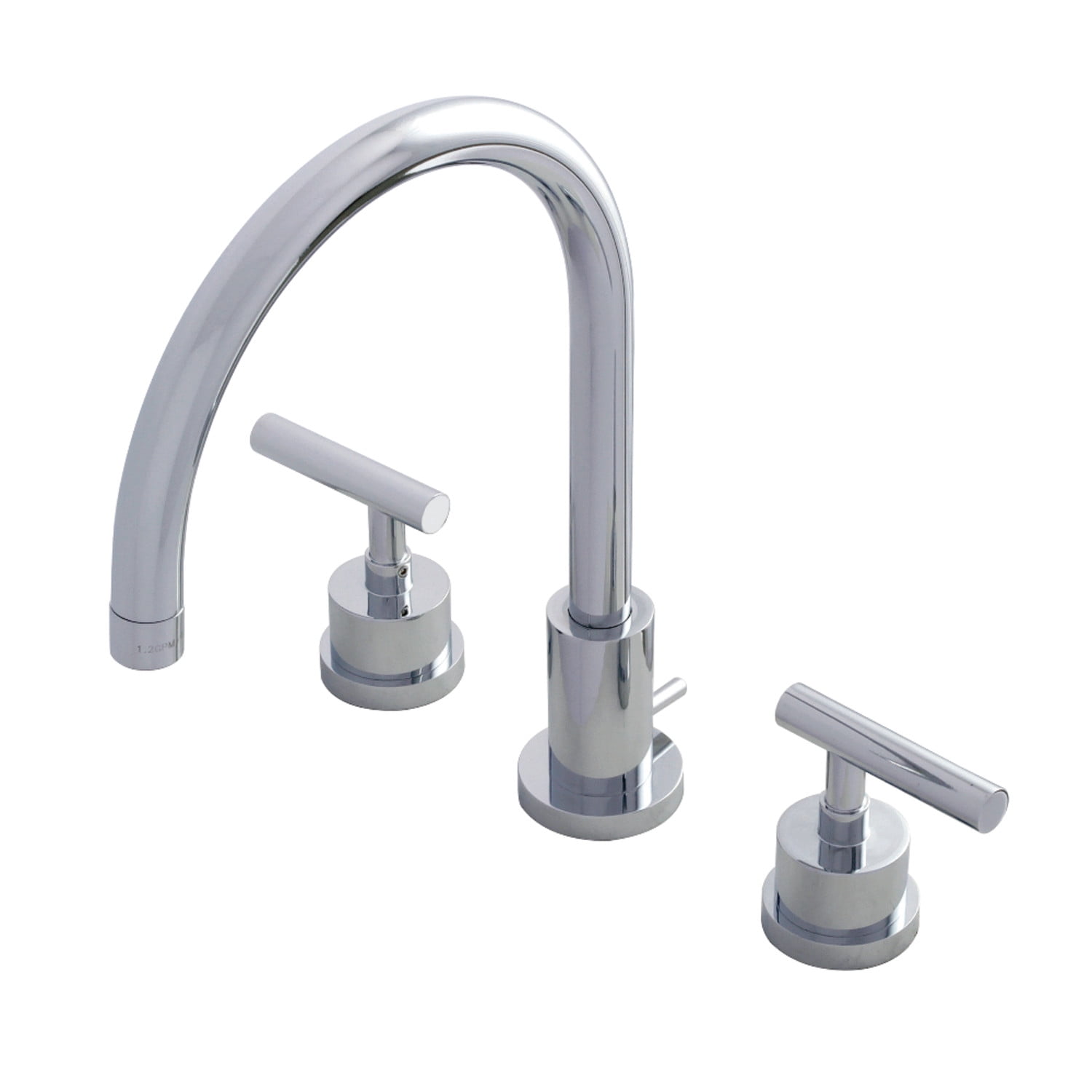 Kingston Brass KS8921CML 8 in. Widespread Bathroom Faucet, Polished Chrome