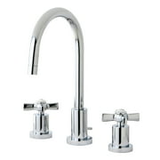 Kingston Brass KS8951ZX Millennium Widespread Bathroom Faucet, Polished Chrome
