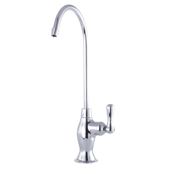 Kingston Brass KSAG3191AL Restoration Reverse Osmosis System Filtration Water Air Gap Faucet, Polished Chrome