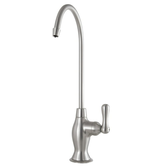 Kingston Brass KSAG3198AL Restoration Reverse Osmosis System Filtration Water Air Gap Faucet, Brushed Nickel