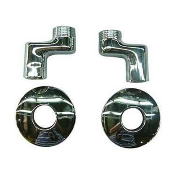 Kingston Brass KSEL213C Swivel Elbow for Wall Mount Kitchen Faucet KS213C, KS214C & KS265C, Chrome