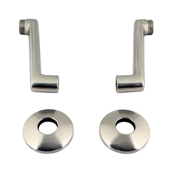 Kingston Brass KSEL243SN Swivel Elbow for Tub Wall Mount Faucet, Satin Nickel