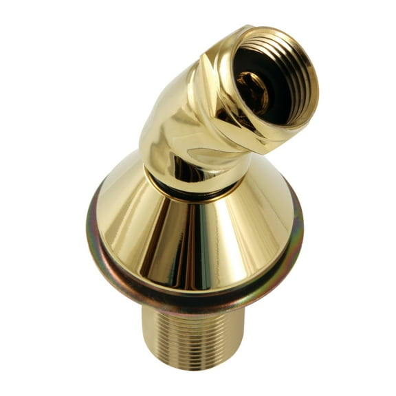 Kingston Brass KSHK52 Deck Mount Hand Shower Holder for Roman Tub Faucet, Polished Brass