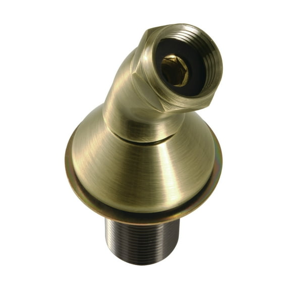 Kingston Brass KSHK53 Deck Mount Hand Shower Holder for Roman Tub Faucet, Antique Brass