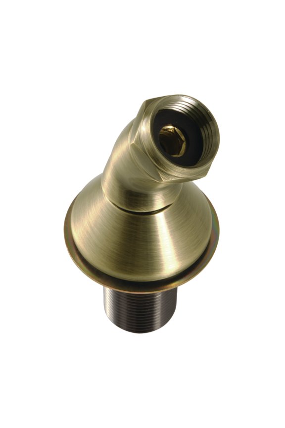 KSHK53 Deck Mount Hand Shower Holder for Roman Tub Faucet, Antique Brass