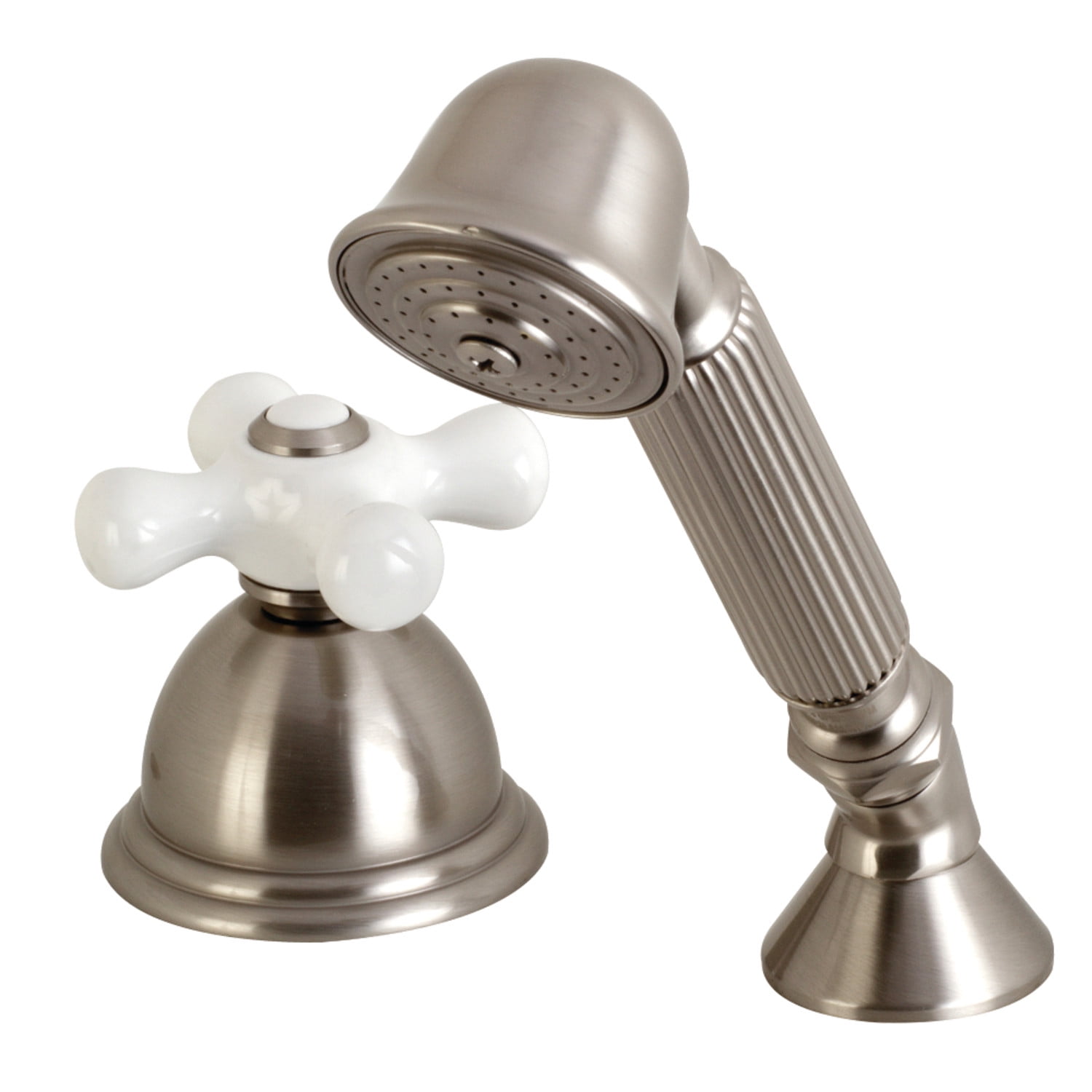 Kingston Brass KSK3358PXTR Deck Mount Hand Shower with Diverter for