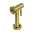 thumbnail image 1 of Kingston Brass KSSPR7 Brass Kitchen Faucet Side Sprayer in Brushed Brass, 1 of 4