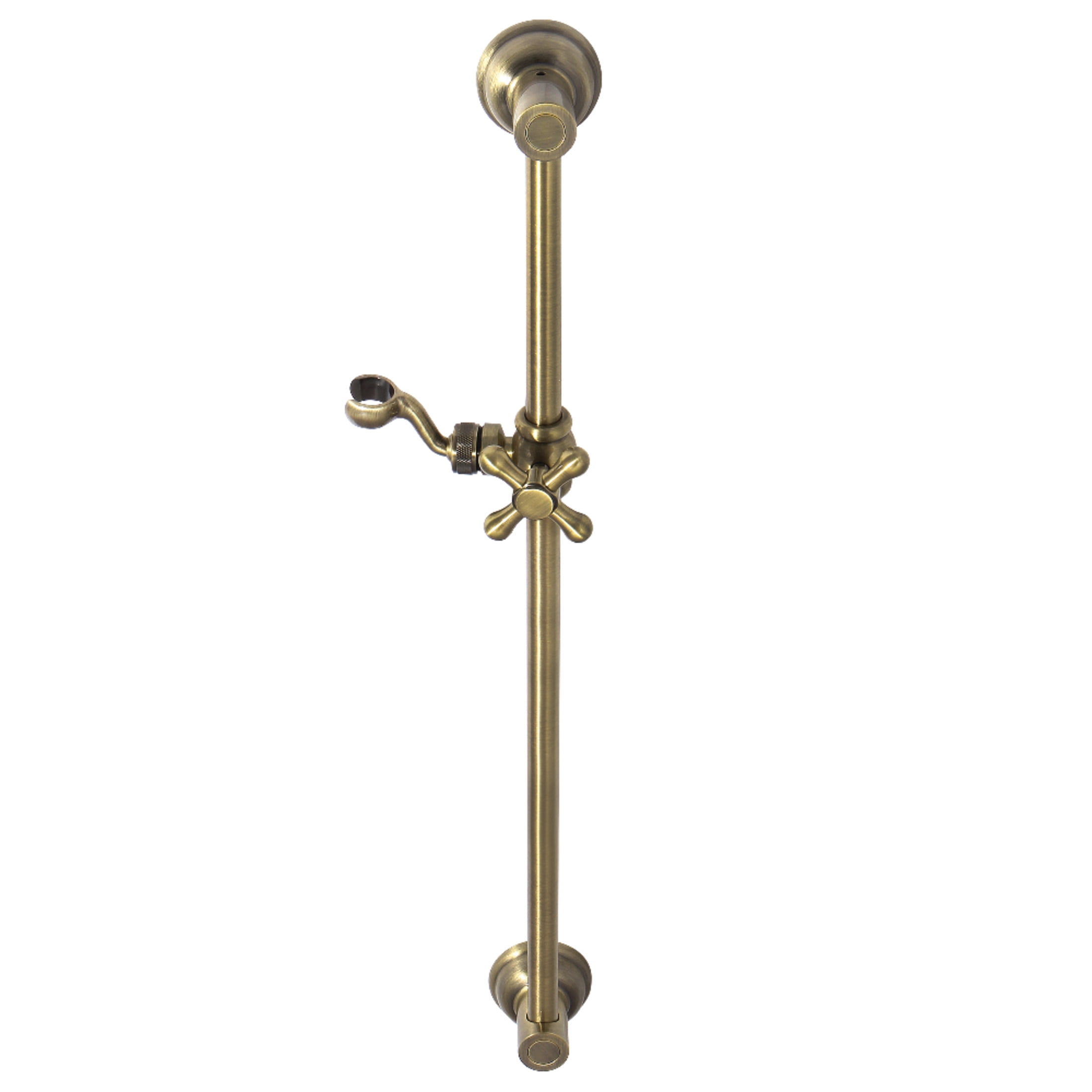 Kingston Brass KSX3523SG Made To Match 24-Inch Brass Shower Slide Bar in Antique Brass