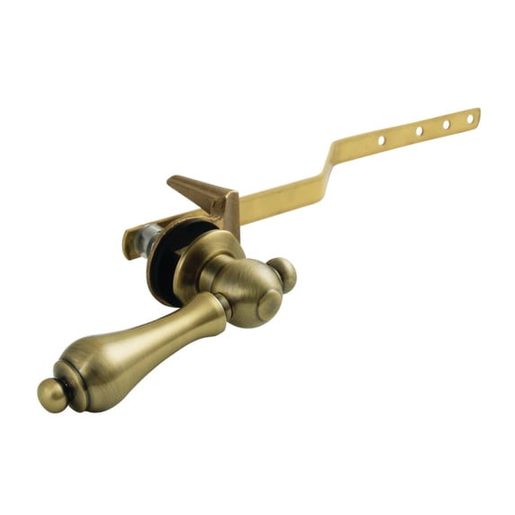 Kingston Brass KTAL33 Restoration Front Mount Toilet Tank Lever, Left/Right Installation in Antique Brass