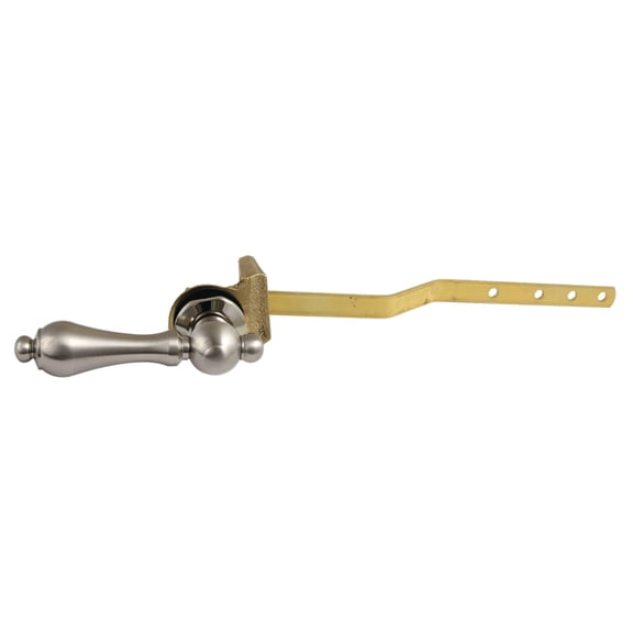 Kingston Brass KTAL38 Restoration Front Mount Toilet Tank Lever, Left/Right Installation in Brushed Nickel