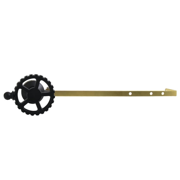 Kingston Brass KTCGD0 Fuller Universal Front or Side Mount Toilet Tank Lever in Matte Black