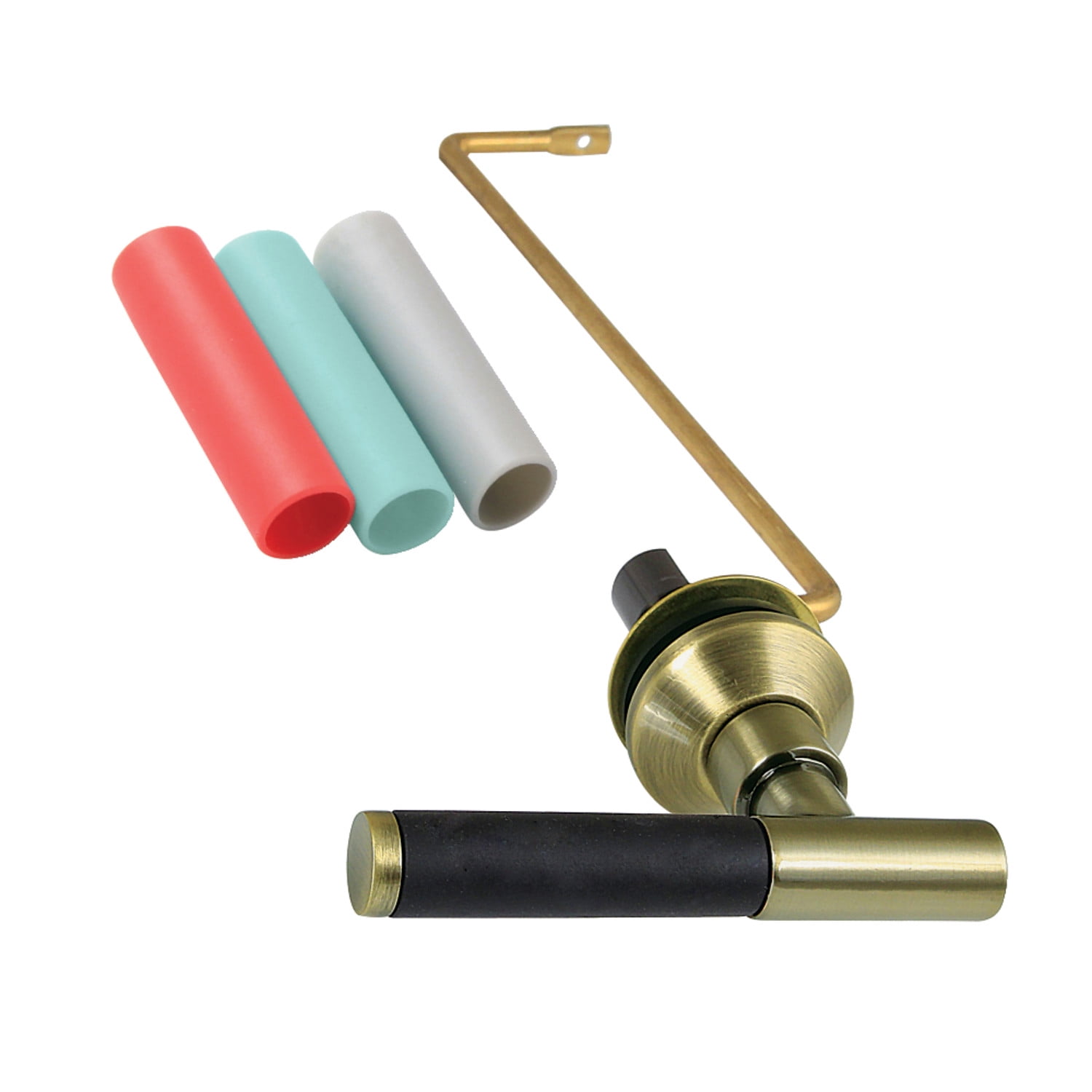 Kingston Brass KTCKLS3 Kaiser Side Mount Toilet Tank Lever, Antique Brass