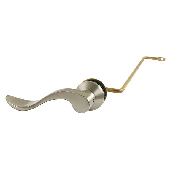 Kingston Brass KTDFLS8 NuWave Side Mount Toilet Tank Lever, Brushed Nickel