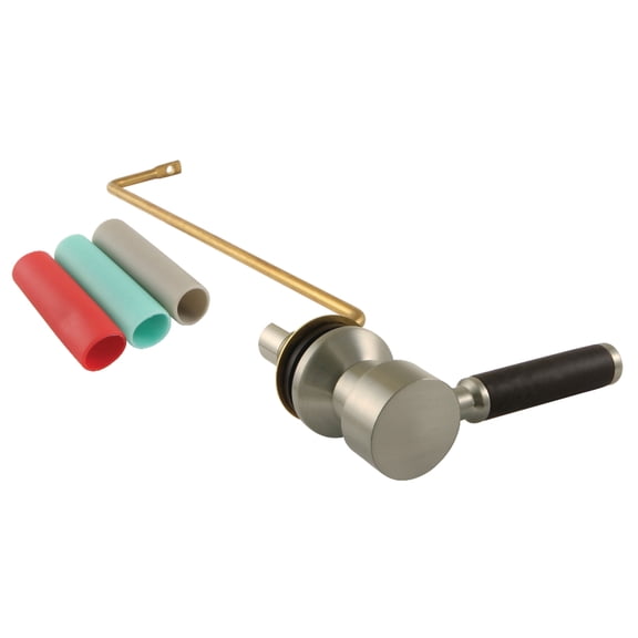 Kingston Brass KTDKLS8 Kaiser Side Mount Toilet Tank Lever, Left/Right Installation in Brushed Nickel
