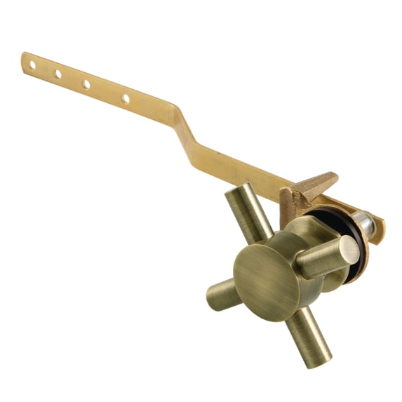 Kingston Brass KTDX3 Concord Front Mount Toilet Tank Lever, Left/Right Installation in Antique Brass