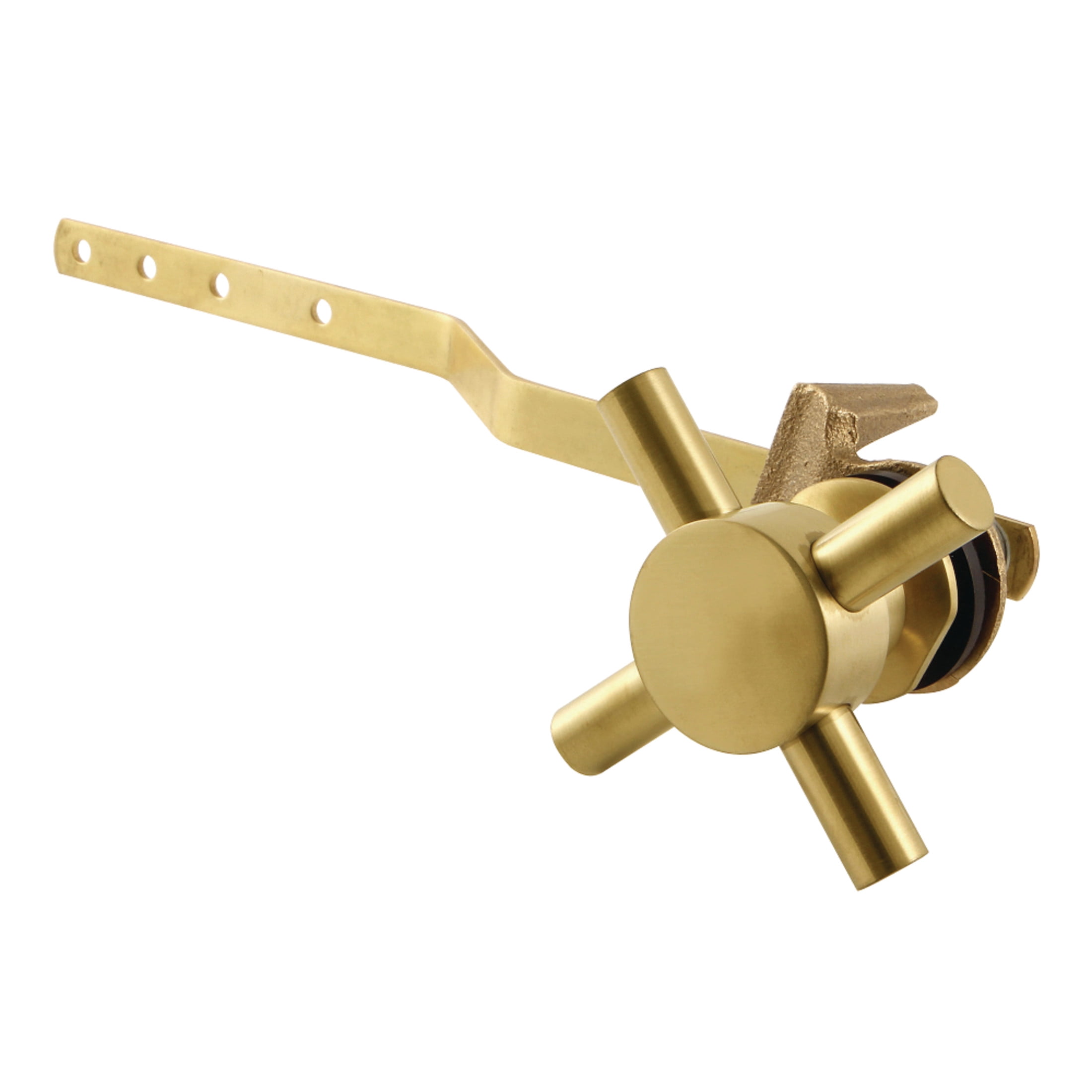 Kingston Brass KTDX7 Concord Front Mount Toilet Tank Lever, Left/Right Installation in Brushed Brass