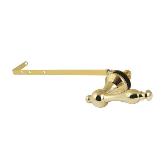 Kingston Brass KTNLD2 Naples Universal Front or Side Mount Toilet Tank Lever, Polished Brass