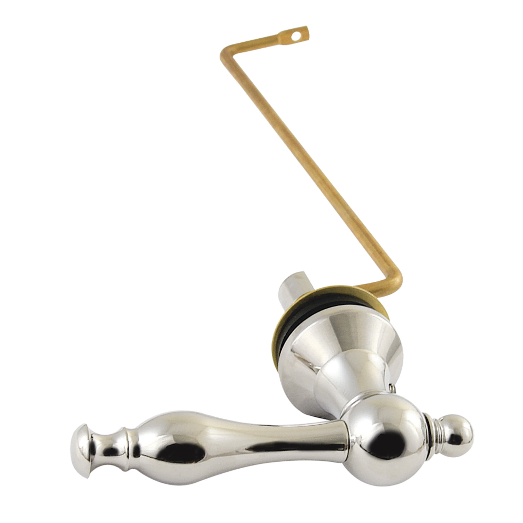 Kingston Brass KTNLS6 Naples Side Mount Toilet Tank Lever, Left/Right Installation in Polished Nickel