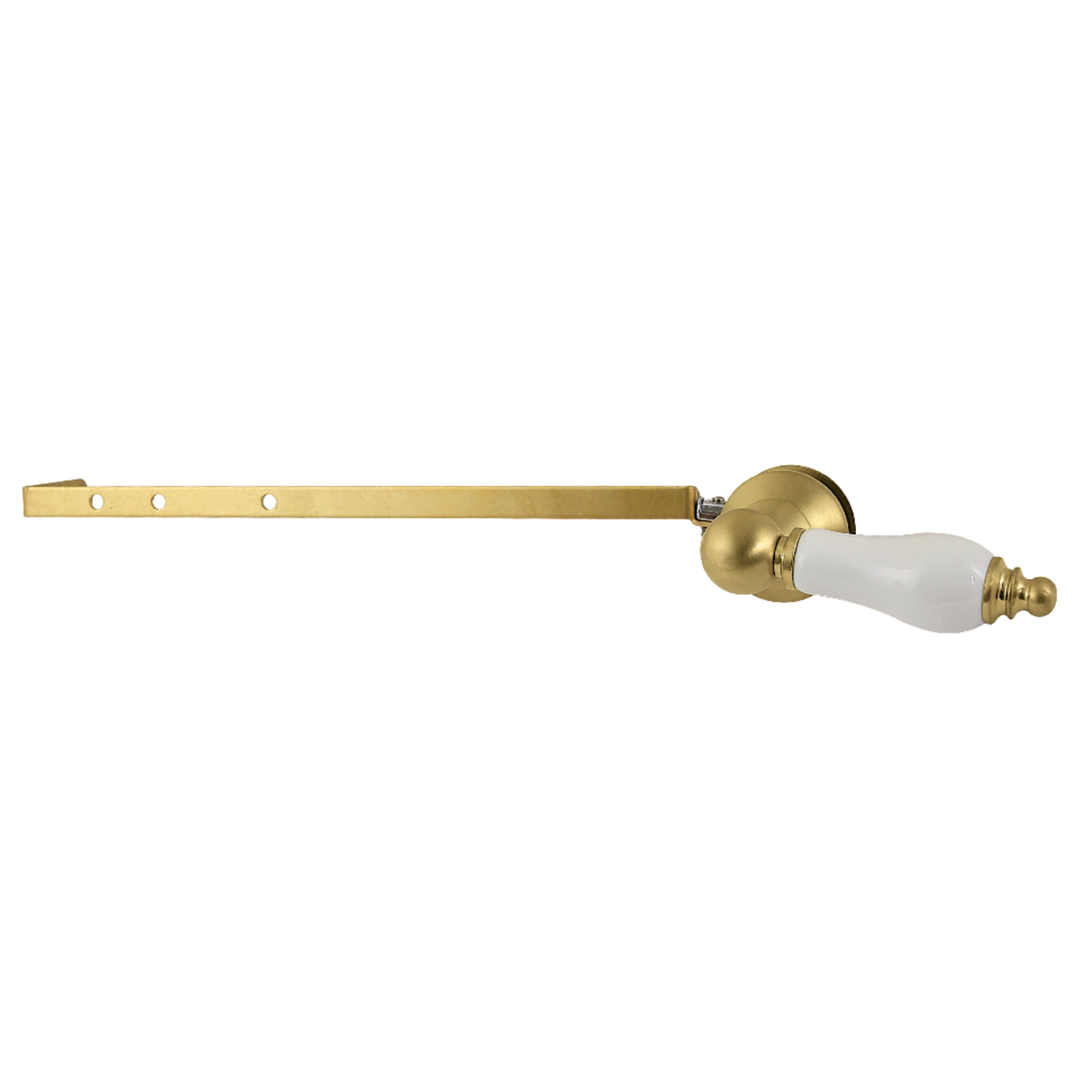Kingston Brass KTPLD7 Victorian Universal Front or Side Mount Toilet Tank Lever in Brushed Brass