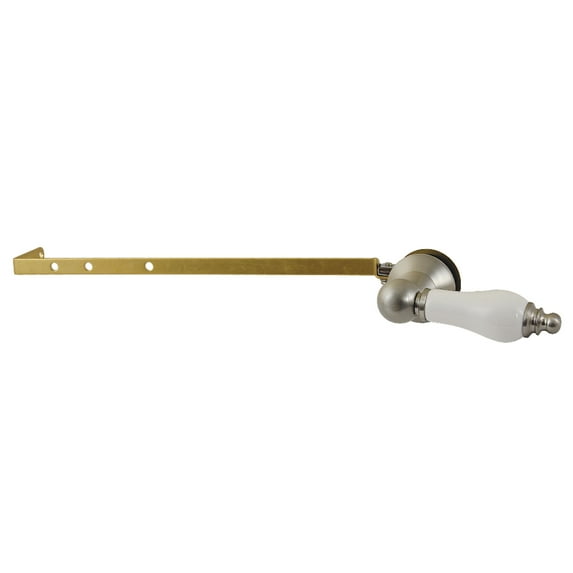 Kingston Brass KTPLD8 Victorian Universal Front or Side Mount Toilet Tank Lever in Brushed Nickel