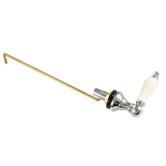 Kingston Brass KTPLS1 Victorian Toilet Tank Lever, Porcelain Handle, Polished Chrome