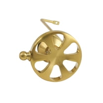 Kingston Brass KTRXS7 Belknap Side Mount Toilet Tank Lever in Brushed Brass