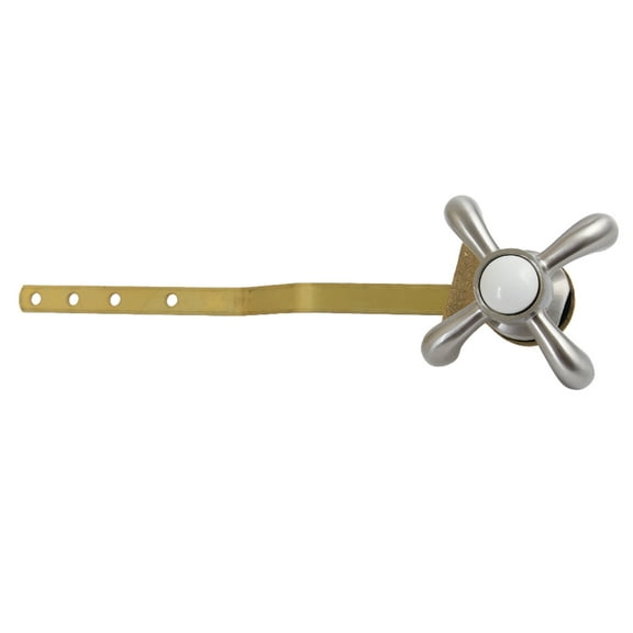 Kingston Brass KTTX8 French Country Front Mount Toilet Tank Lever in Brushed Nickel